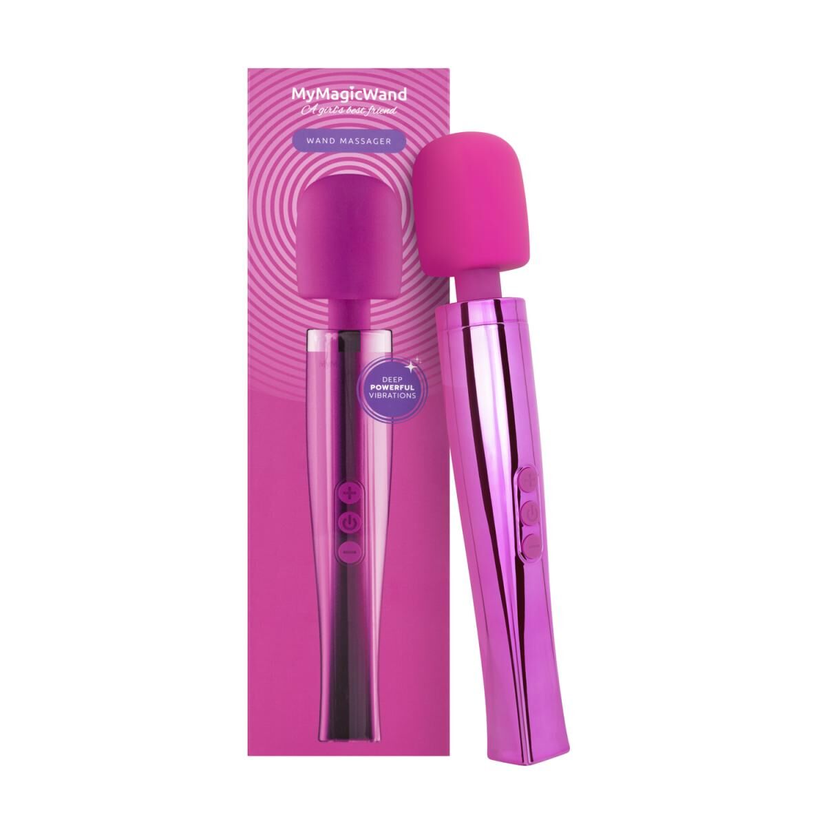 Вібромасажер MyMagicWand - Wand Massger Electric Pink